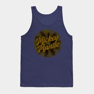 mickey mantle Tank Top